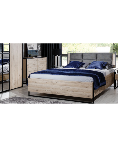 Table de Chevet Loft – Élégance Industrielle et Fonctionnalité