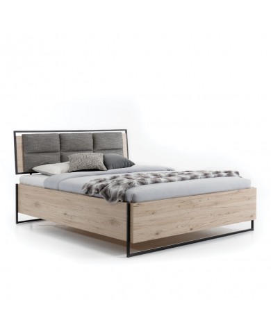 Lit Loft – Design Industriel & Confort Haut de Gamme