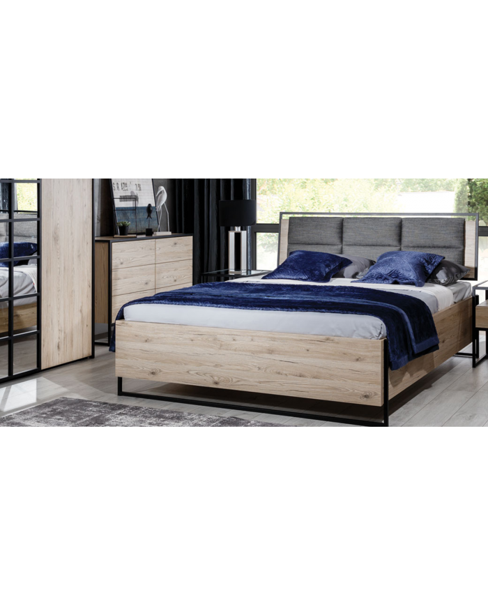 Lit Loft – Design Industriel & Confort Haut de Gamme