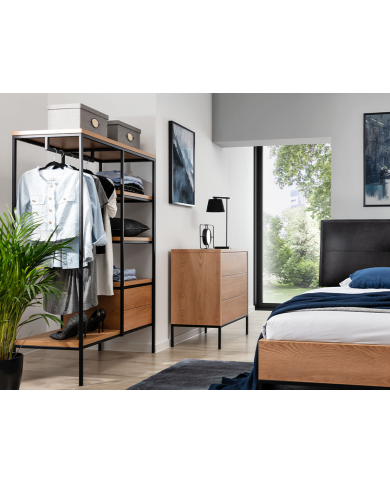 Lit mezzanine Collection Loft Karmel  Design moderne  Rangement pratique  Confort premium