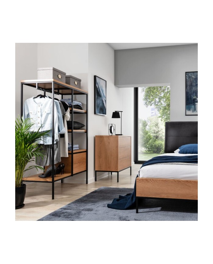Lit mezzanine Collection Loft Karmel  Design moderne  Rangement pratique  Confort premium