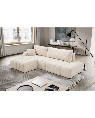 CANAPÉ D’ANGLE  CONVERTIBLE BALOO À PRIX CHOC ! REMISE IMMEDIATE DE 25%