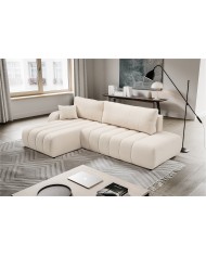 CANAPÉ D’ANGLE  CONVERTIBLE BALOO À PRIX CHOC ! REMISE IMMEDIATE DE 25%