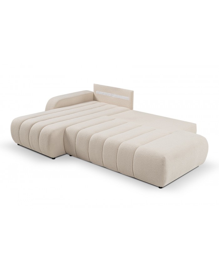 CANAPÉ D’ANGLE  CONVERTIBLE BALOO À PRIX CHOC ! REMISE IMMEDIATE DE 25%