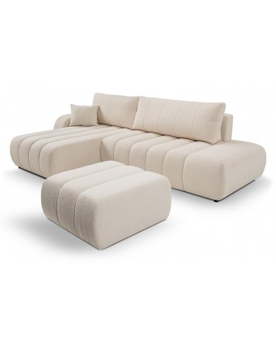 CANAPÉ D’ANGLE  CONVERTIBLE BALOO À PRIX CHOC ! REMISE IMMEDIATE DE 25%