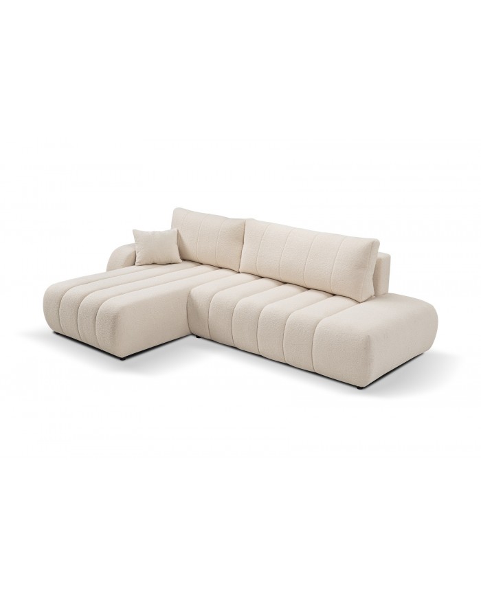 CANAPÉ D’ANGLE  CONVERTIBLE BALOO À PRIX CHOC ! REMISE IMMEDIATE DE 25%