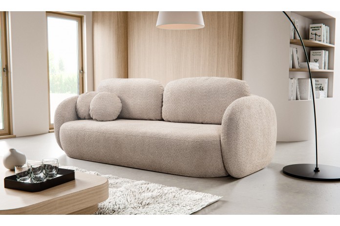 CANAPÉ DROIT STRATTON™ – L’ICÔNE ART DÉCO REVISITÉE EN VERSION TECHNIQUE