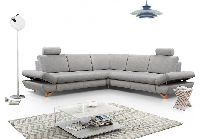 Canapé d’angle EVITA III couchage intégré – Design audacieux, confort absolu, PRIX CHOC AVEC LIVRAISON INCLUSE