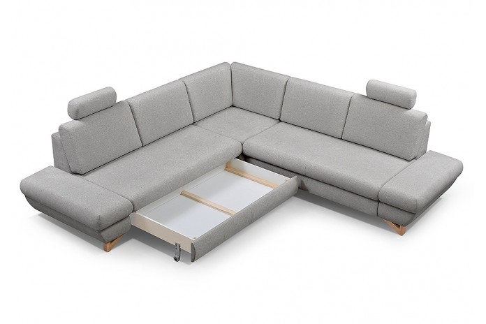 Canapé d’angle EVITA III couchage intégré – Design audacieux, confort absolu, PRIX CHOC AVEC LIVRAISON INCLUSE