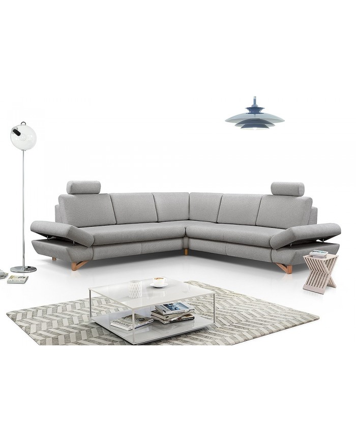 Canapé d’angle EVITA III couchage intégré – Design audacieux, confort absolu, PRIX CHOC AVEC LIVRAISON INCLUSE