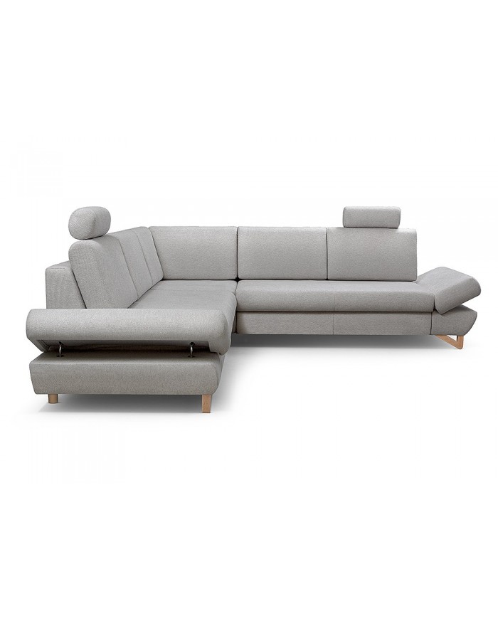Canapé d’angle EVITA III couchage intégré – Design audacieux, confort absolu, PRIX CHOC AVEC LIVRAISON INCLUSE