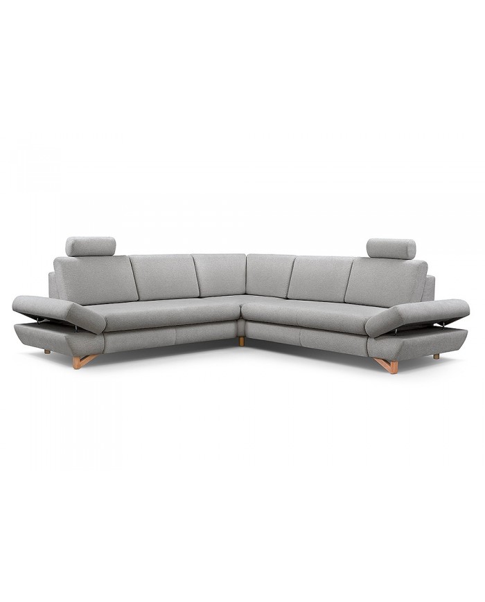 Canapé d’angle EVITA III couchage intégré – Design audacieux, confort absolu, PRIX CHOC AVEC LIVRAISON INCLUSE