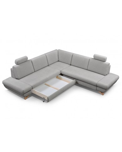 Canapé d’angle EVITA III couchage intégré – Design audacieux, confort absolu, PRIX CHOC AVEC LIVRAISON INCLUSE