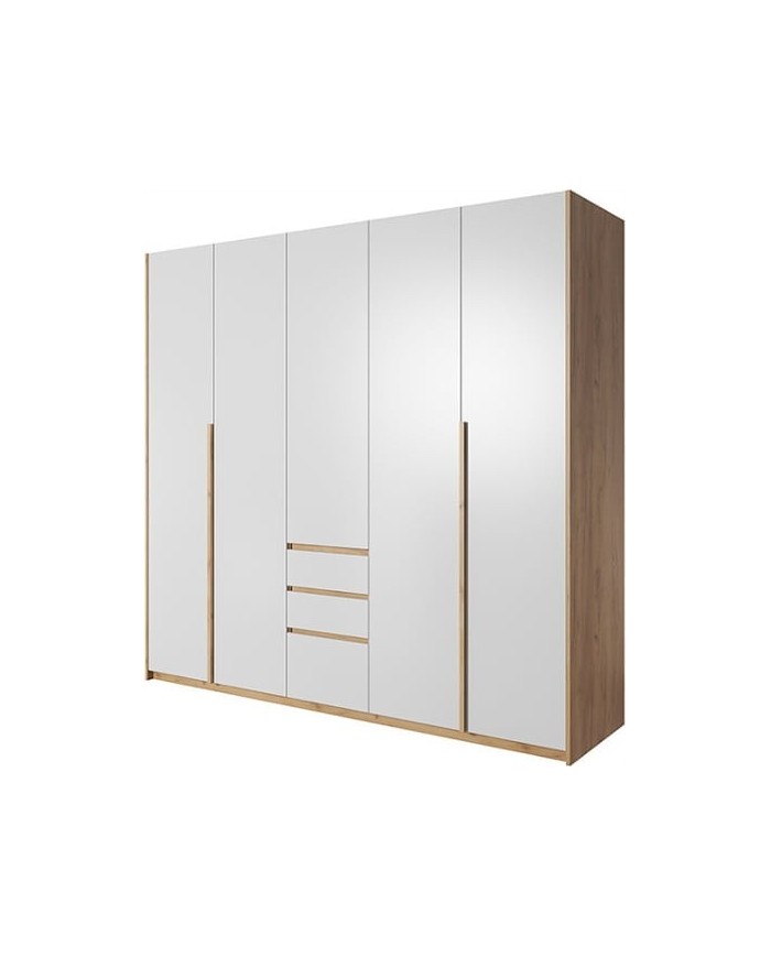 ARMOIRE DESIGN LEXO – 3 PORTES & 3 TIROIRS | STYLE + RANGEMENT XXL + PRIX IMBATTABLE !