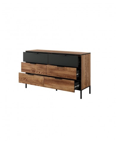 Commode 6 tiroirs 138 cm MILTON