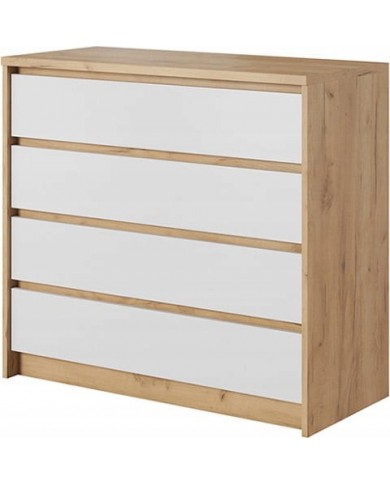 Commode XELO 4 Tiroirs système push Super prix