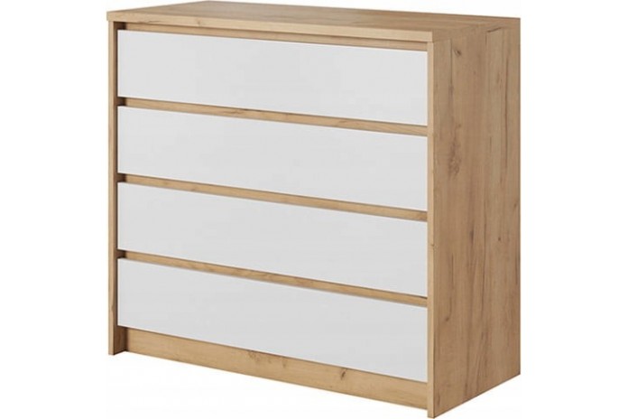 Commode XELO 4 Tiroirs système push Super prix