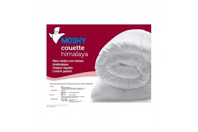 Couette en fibre respirante housse microfibre - HIMALAYA