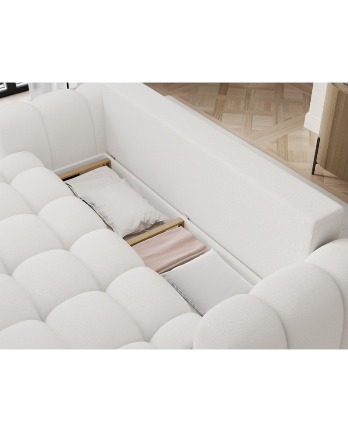 Canape convertible coffre 256 cm Cotoon Club – Le cocon ultra tendance  : L'élégance moelleuse du quotidien