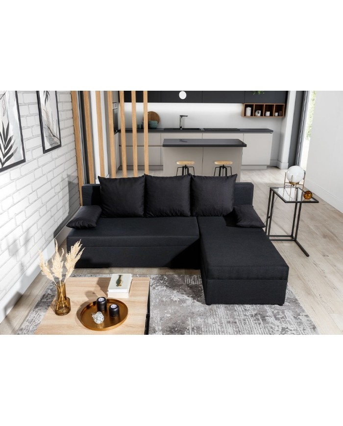 RIVAX – Le canapé d’angle compact pratique design et accessible