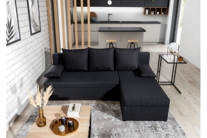 RIVAX – Le canapé d’angle compact pratique design et accessible