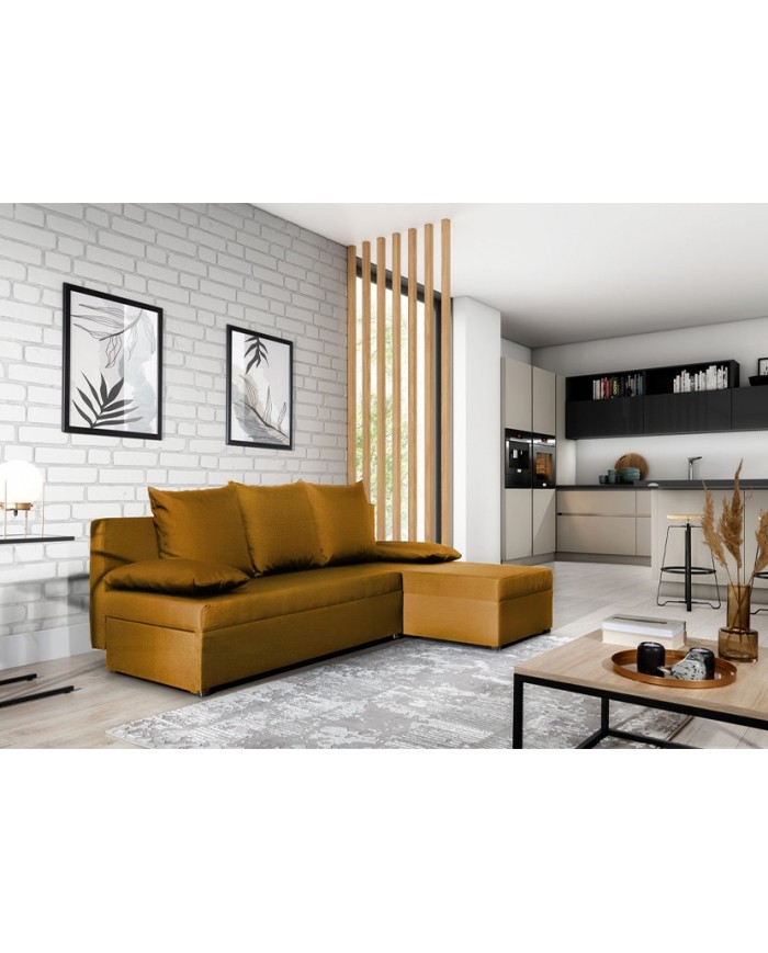 RIVAX – Le canapé d’angle compact pratique design et accessible
