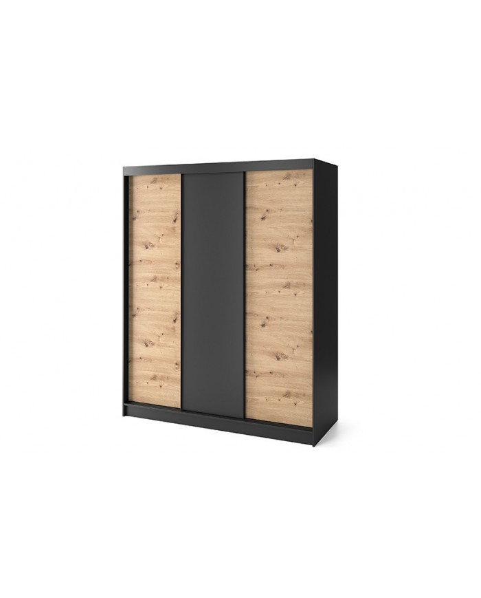 🖤 URBANO – L’Armoire contemporaine grand format Design bicolore. Rangement intelligent. Élégance brute.