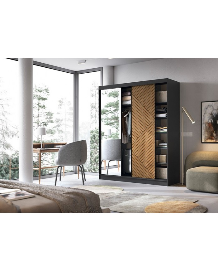 ARMOIRE NOCERA MIROR – L’élégance discrète du rangement d’exception Conçue pour durer, pensée pour ranger