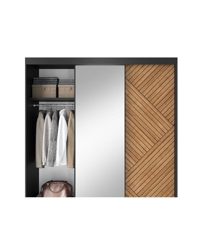 ARMOIRE NOCERA MIROR – L’élégance discrète du rangement d’exception Conçue pour durer, pensée pour ranger