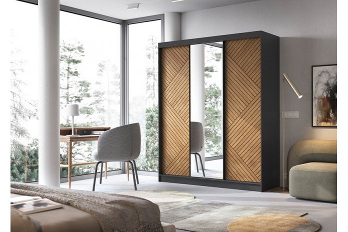 ARMOIRE NOCERA MIROR – L’élégance discrète du rangement d’exception Conçue pour durer, pensée pour ranger