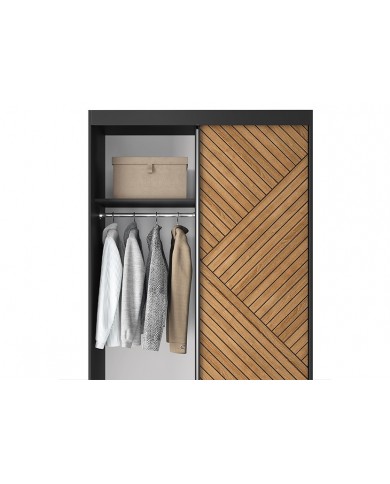 ARMOIRE NOCERA 120 MIROR – L’élégance discrète du rangement d’exception Conçue pour durer, pensée pour ranger