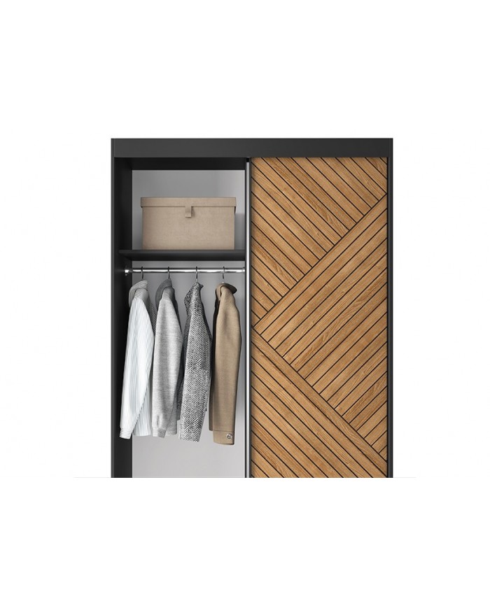 ARMOIRE NOCERA 120 MIROR – L’élégance discrète du rangement d’exception Conçue pour durer, pensée pour ranger