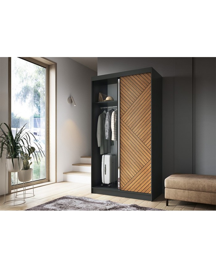 ARMOIRE NOCERA 120 MIROR – L’élégance discrète du rangement d’exception Conçue pour durer, pensée pour ranger