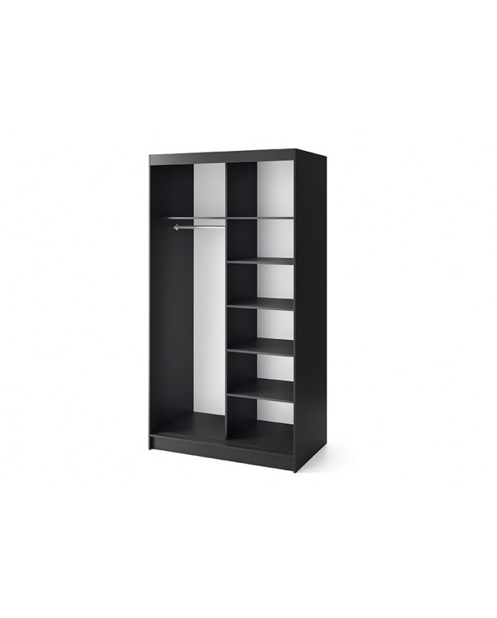 ARMOIRE NOCERA 120 MIROR – L’élégance discrète du rangement d’exception Conçue pour durer, pensée pour ranger