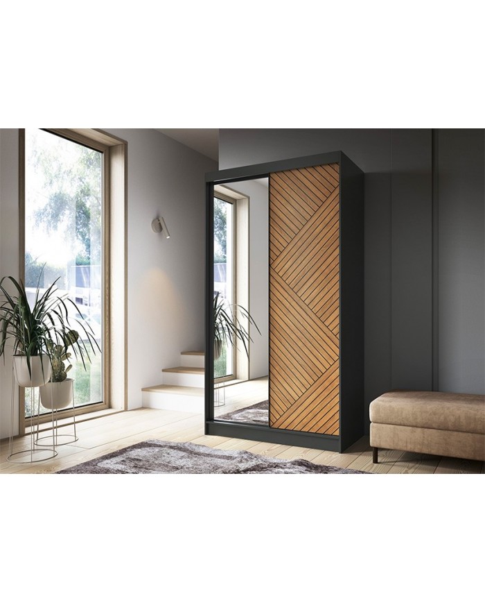 ARMOIRE NOCERA 120 MIROR – L’élégance discrète du rangement d’exception Conçue pour durer, pensée pour ranger