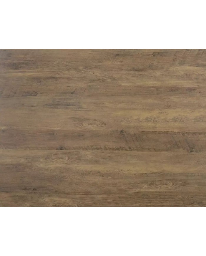 Table extensible GENESE LEGNO – Chêne naturel & métal noir | 160-220 cm | Style industriel haut de gamme