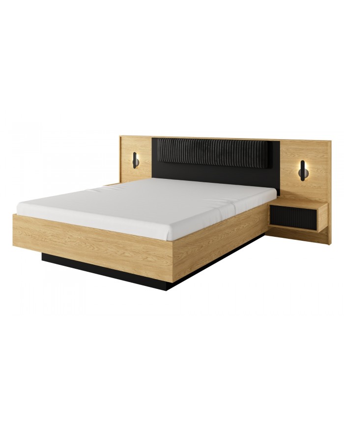 Armoire BALTINO – Élégance moderne, fonctionnalité maximale  Le style urbain chic s’invite dans votre chambre