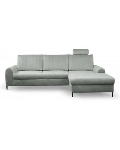 Canapé d’angle DIVANO LUX COLORS 3-en-1 : Canapé haut de gamme + lit 2 places + rangement intégré MEGA PROMO