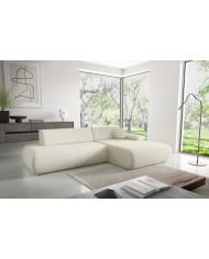Canapé d’angle convertible haut de gamme HINOKI Lounge – Design Japandi, confort total