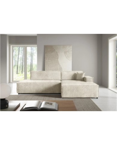 Canapé d’angle convertible ADELIO® – Élégance, Confort & Design durable A SUPER PRIX !!!