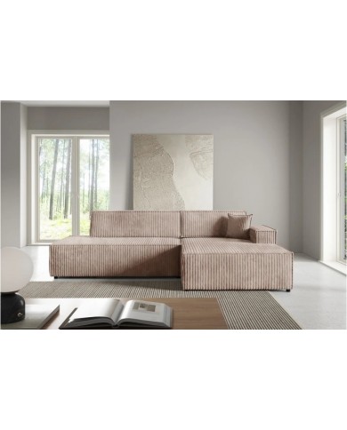 Canapé d’angle convertible ADELIO® – Élégance, Confort & Design durable A SUPER PRIX !!!