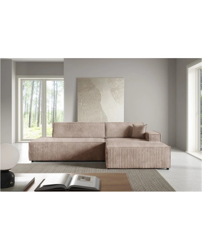 Canapé d’angle convertible ADELIO® – Élégance, Confort & Design durable A SUPER PRIX !!!