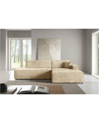 Canapé d’angle convertible ADELIO® – Élégance, Confort & Design durable A SUPER PRIX !!!