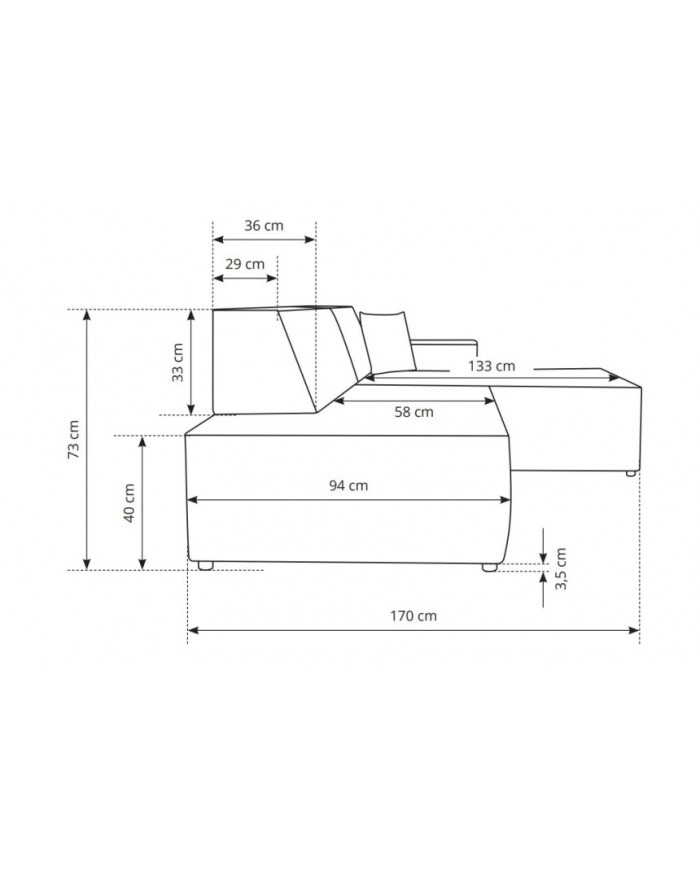 Canapé d’angle convertible ADELIO® – Élégance, Confort & Design durable A SUPER PRIX !!!