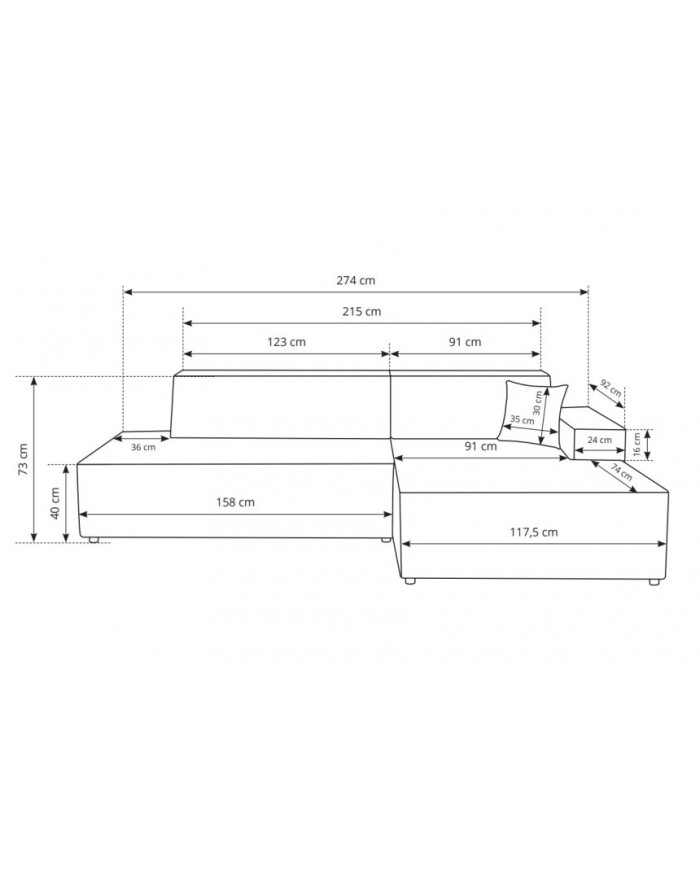 Canapé d’angle convertible ADELIO® – Élégance, Confort & Design durable A SUPER PRIX !!!