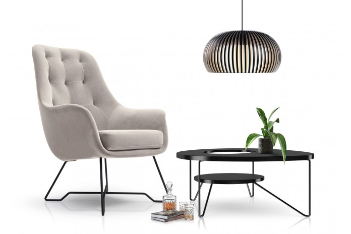 Fauteuil haut de gamme VELTURA® – Design sculptural & confort absolu  L’assise signature des intérieurs raffinés