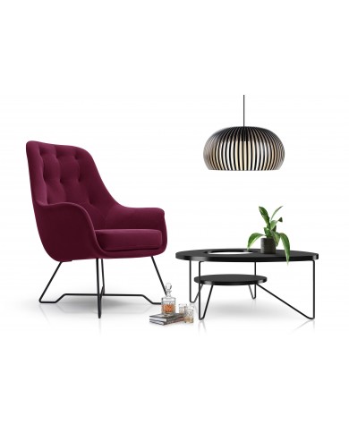 Fauteuil haut de gamme VELTURA® – Design sculptural & confort absolu  L’assise signature des intérieurs raffinés