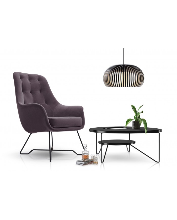 Fauteuil haut de gamme VELTURA® – Design sculptural & confort absolu  L’assise signature des intérieurs raffinés