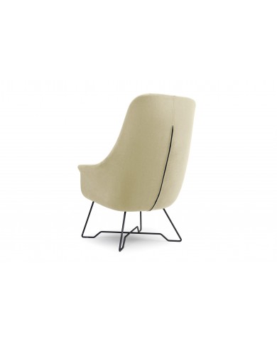 Fauteuil haut de gamme VELTURA® – Design sculptural & confort absolu  L’assise signature des intérieurs raffinés