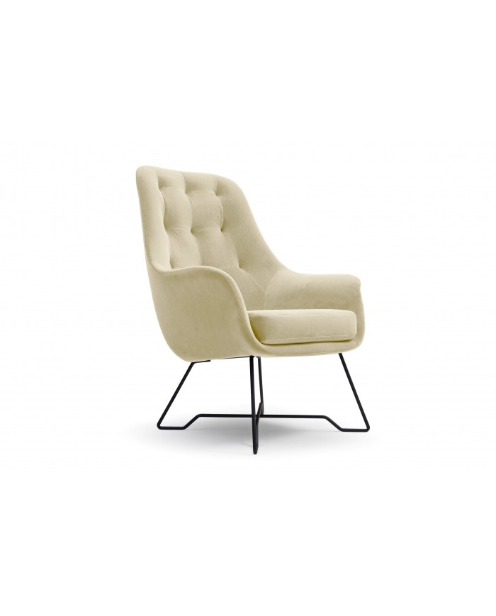Fauteuil haut de gamme VELTURA® – Design sculptural & confort absolu  L’assise signature des intérieurs raffinés